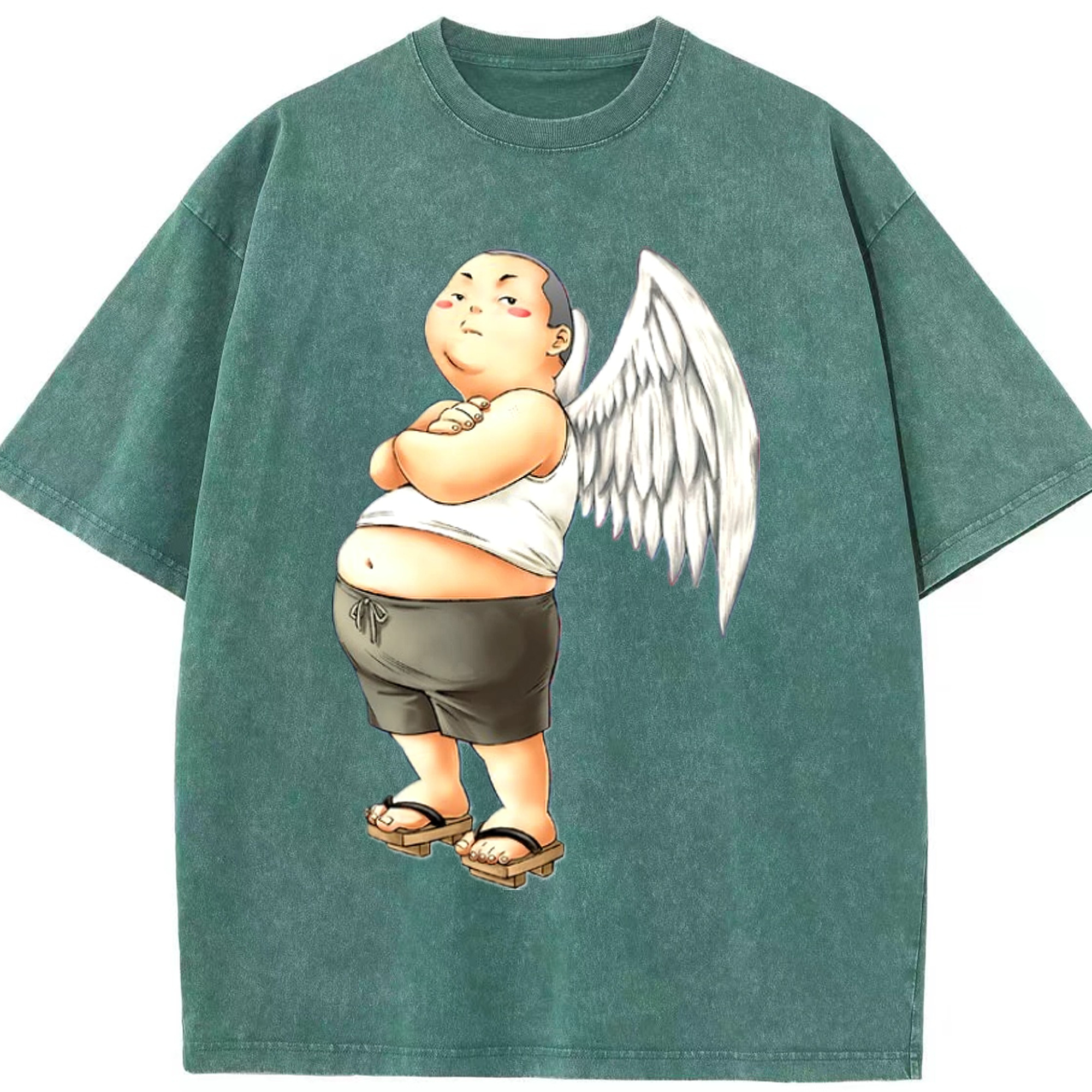 （画像用） 遊☆戯☆王 Yu-Gi-Oh! 綿100% ヴィンテージ風 半袖Tシャツ（フロントプリント）